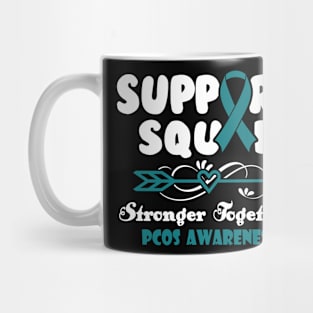 PCOS Gastroparesis Awareness Support Squad Stronger Together - In This Family We Fight Together Mug